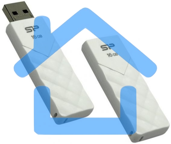 Флешка USB R/W 16Gb Ultima U03 SP016Gb,UF2U03V1W USB2.0 белый