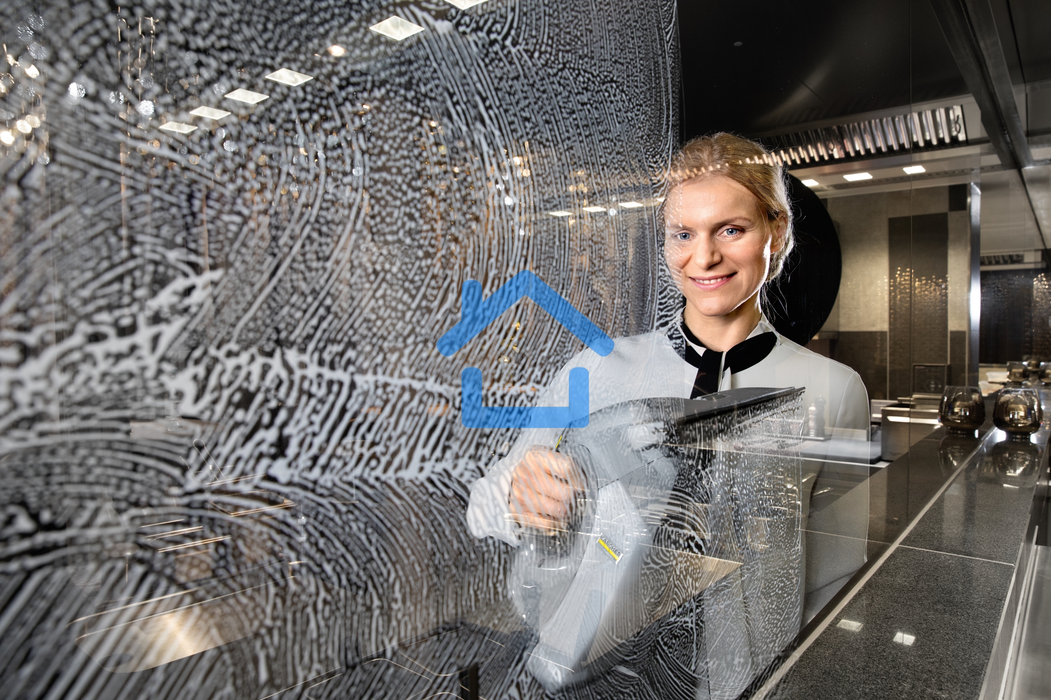 Стеклоочиститель Karcher WVP 10 шир.скреб.:280мм пит.:от аккум. серый/желтый