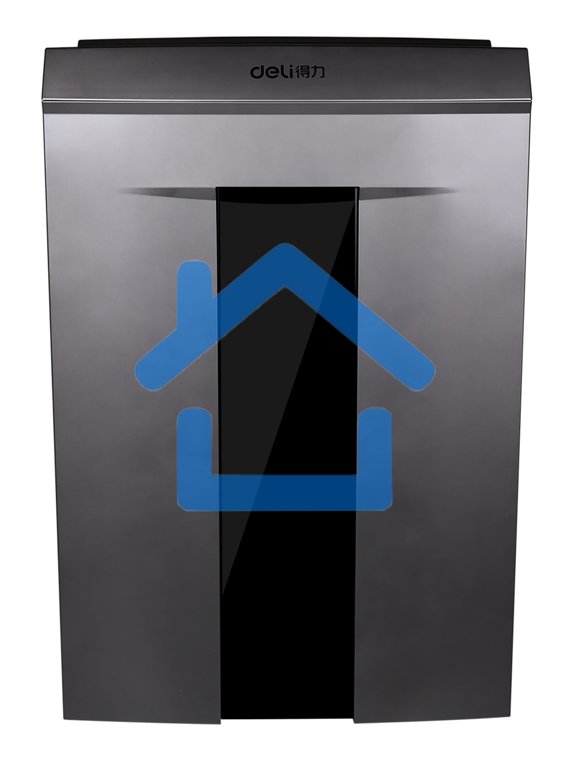 Шредер Deli 9907 серебристый с автоподачей (секр.P-4)/фрагменты/8лист./20лтр./скрепки/скобы/пл.карты/CD