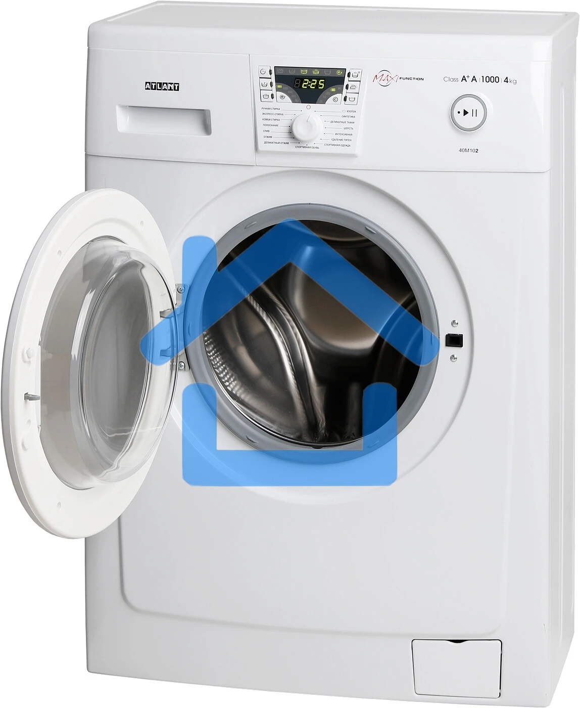 Стиральная машина Atlant СМА 40М102-00 белый, загрузка фронтальная 4 кг, 1000 об/мин., класс: А+