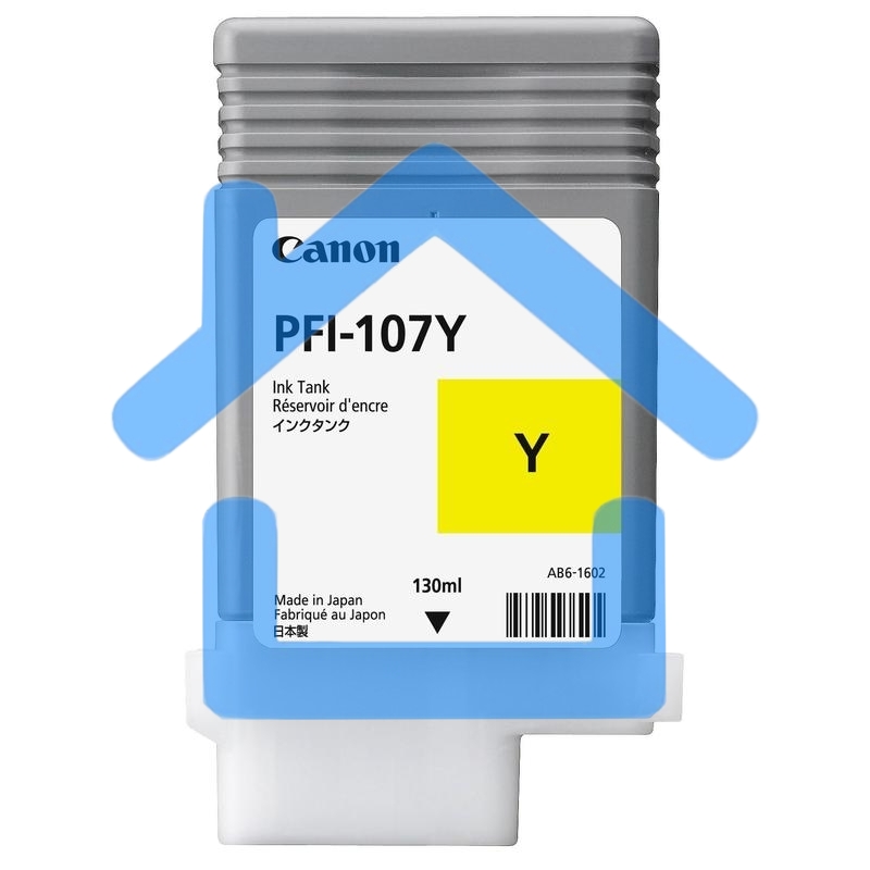 Картридж струйный Canon PFI-107Y (6708B001) желтый (130 мл) для Canon iP F680/685/780/785