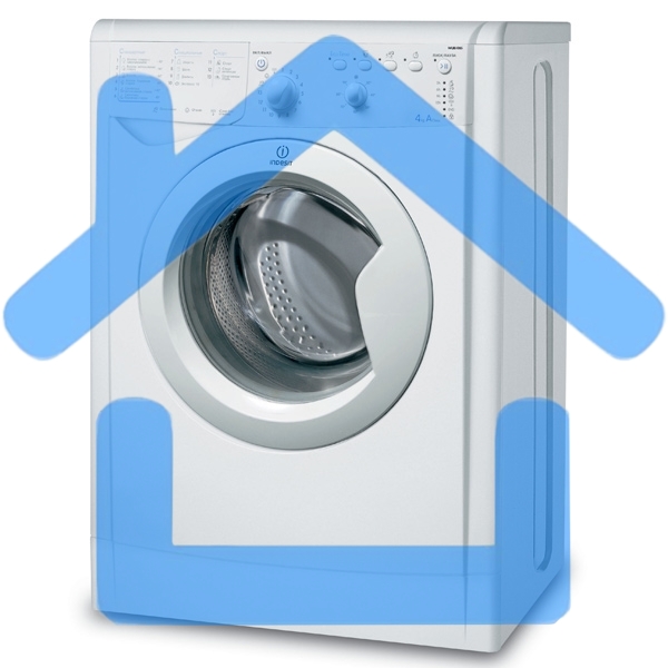Стиральная машина Indesit IWUB 4085 (CIS) белый, загр. фронтальная макс.: 4 кг 800 об/мин класс: А