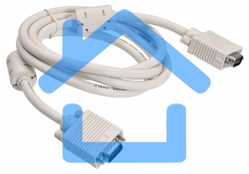 Кабель VGA Buro CAB016S-06 VGA HD15 (m)/VGA HD15 (m) 1.8м феррит.кольца