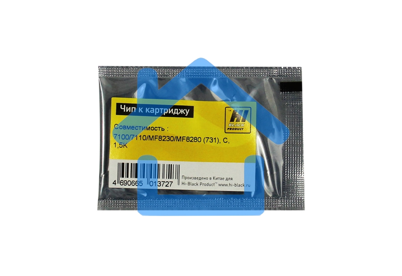 Чип Hi-Black к картриджу Canon LBP 7100/7110/MF8230/MF8280 new, C, 1,5K
