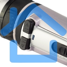 Фен-расческа Galaxy Line GL 4404, сиреневый с черным, 1200 Вт, 2 насадки (диаметр 50 мм и 30 мм), 2 направления вращения насадок, 2 скоростных режима, керамическое покрытие насадок, функция 