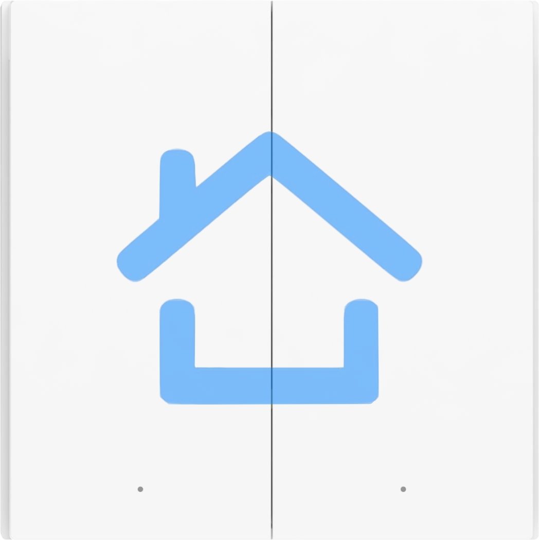 Выключатель двухклавишный Aqara Wireless Remote Switch H1 (WRS-R02)