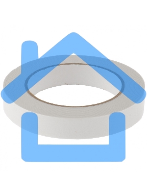 Лента клейкая Matrix на вспененной основе, двусторонняя, белая, 19 мм х 5 м