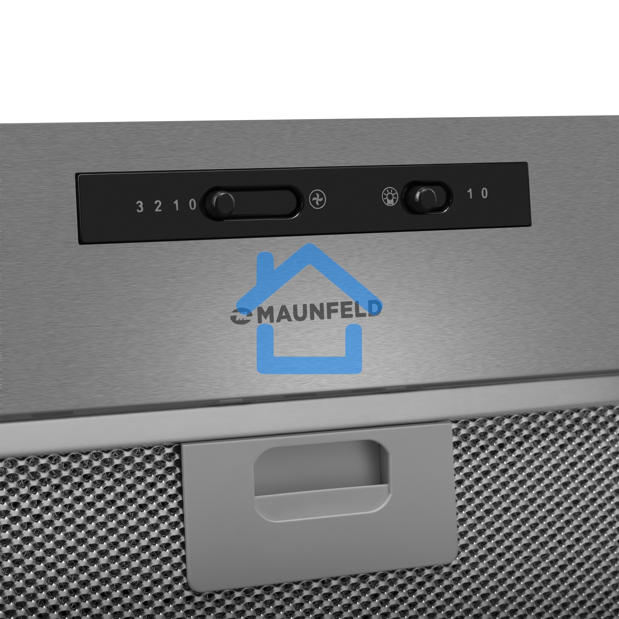 Вытяжка полновстраиваемая Maunfeld Crosby Light 5028, нержавеющая сталь, 50 см, 850 куб. м/ч, 55 дБ