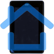 Модуль (матрица + тачскрин) для Acer Iconia Tab B1-A71 черный с рамкой