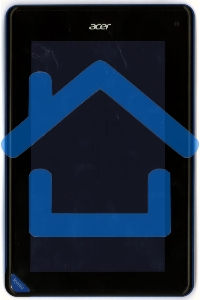 Модуль (матрица + тачскрин) для Acer Iconia Tab B1-A71 черный с рамкой