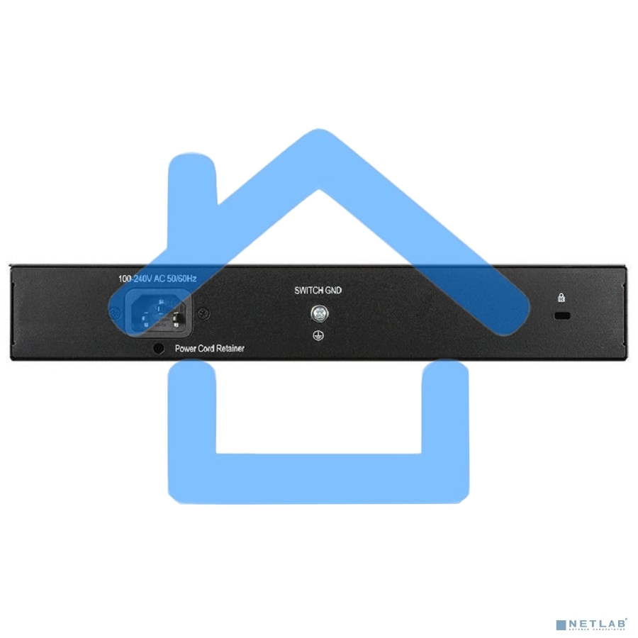 Коммутатор D-Link DGS-1010MP/A1A, L2 Unmanaged Switch with 9 10/100/1000Base-T portsand 1 1000Base-X SFPports(8 PoE ports 802.3af/802.3at (30 W), PoE Budget 125 W)