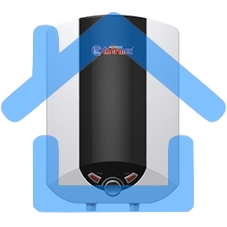 Водонагреватель Thermex Blitz IBL 10 O 2.5кВт 10л электрический настенный