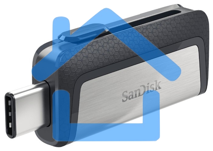 Флешка USB R/W 64Gb SanDisk Ultra Dual Drive Luxe, USB 3.1 - USB Type-C