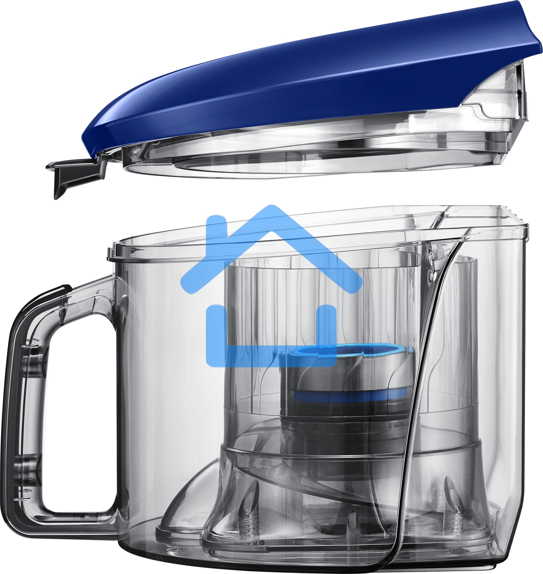 Пылесос Samsung VC18M21A0SB синий, 380/1800 Вт, уборка сухая, пылесборник контейнер 1.5 л