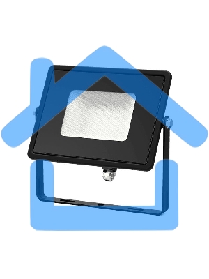 Прожектор светодиодный Gauss Qplus 30Вт 6500К 2550лм IP65 графит. сер. 1/10