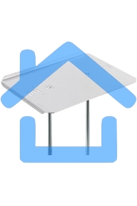 Подставка для телевизора Arm Media PT-STAND-15 (комплект из двух коробок) серебристый 26