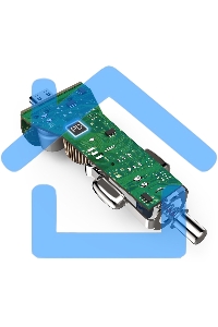 Комплект зарядное устройство Hama H-183317 3A PD для Apple кабель Apple Lightning/Type-C белый