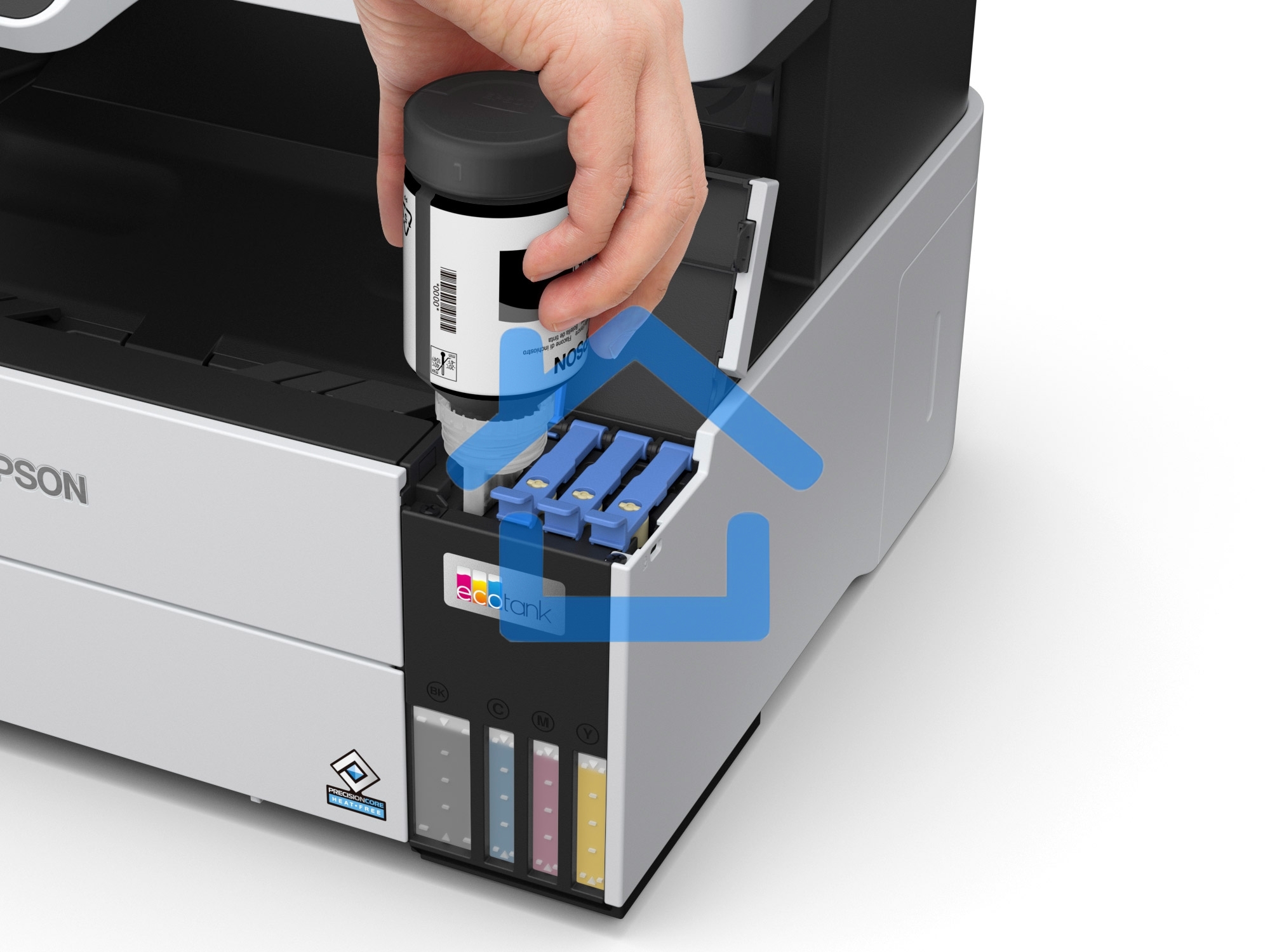 МФУ струйное Epson L6490 (C11CJ88405), A4, цветной, печ. до 17 стр/мин. (ч/б) до 9.5 стр/мин. (цвет), 1200 x 4800 dpi (печать) 1200x2400dpi (скан.), USB, RJ-45, Wi-Fi