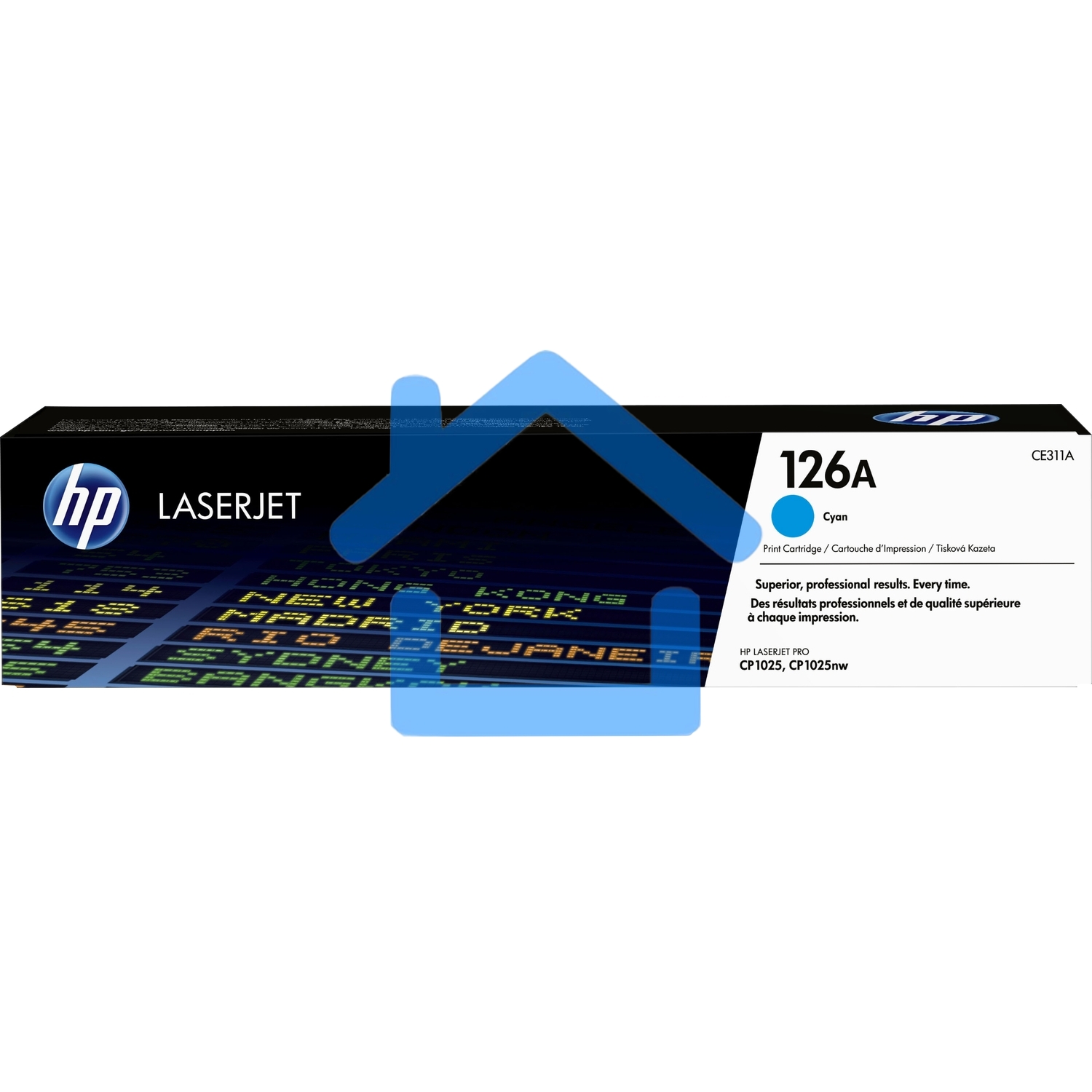 Картридж лазерный HP CE311A голубой для LaserJet Pro CP1025 1000стр.