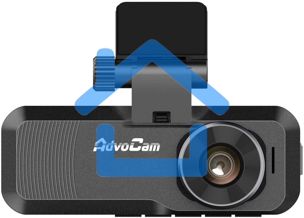 Видеорегистратор AdvoCam 4K Duo III черный 2160x3840 2160p 139гр. ГЛОНАСС/GPS