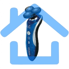 Электробритва Centek CT-2170 (синий) ротор 3D, влажное бритье, 3 плав.головки, 2-ные лезвия, до 50 мин раб