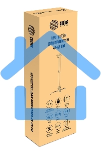 Кронштейн для проектора Cactus CS-VM-PRE01-WT белый макс.20кг настенный и потолочный поворот и наклон