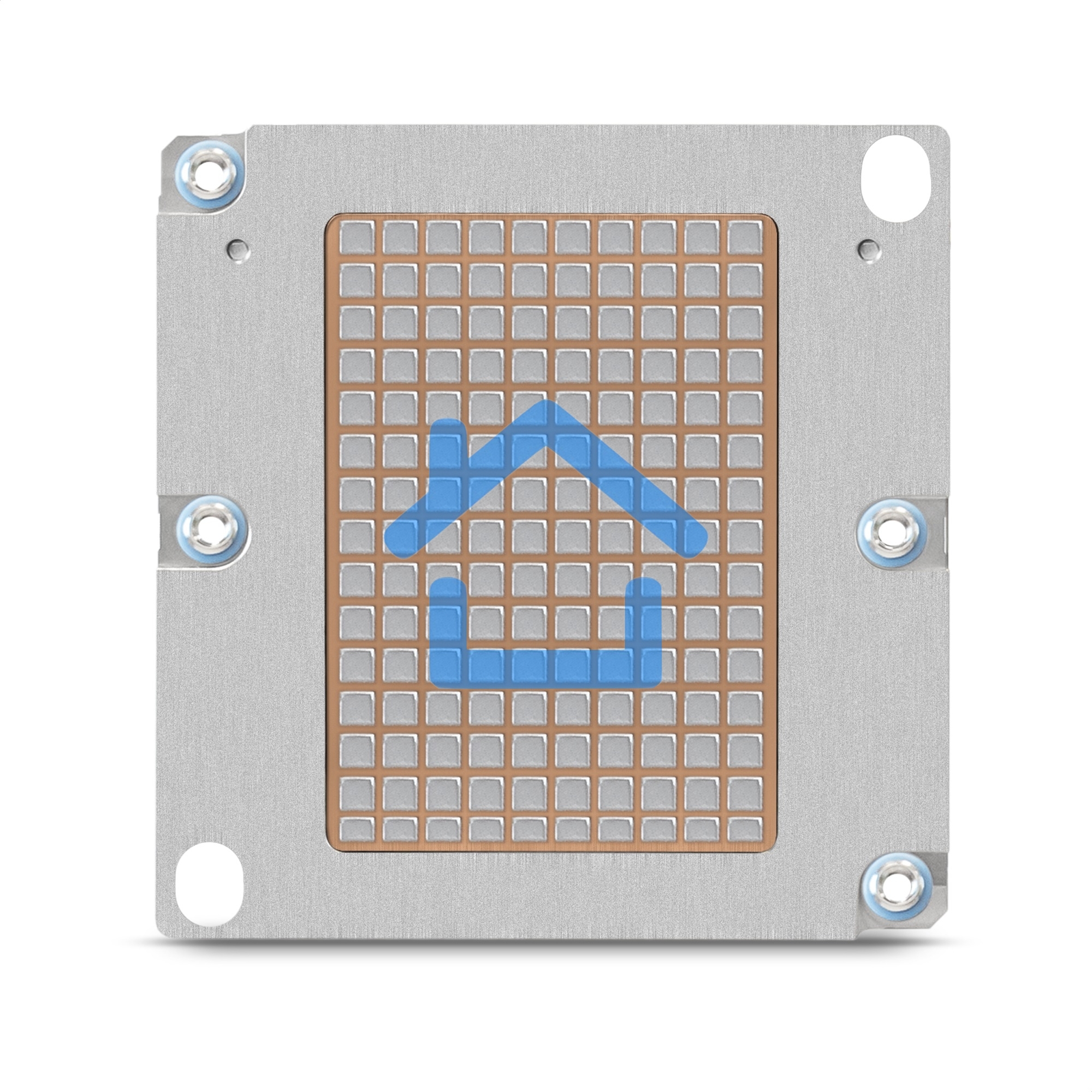 Радиатор для процессора ExeGate ESNK-P0068P.2U.3647.Cu серебристый, алюминий/медь, 205 Вт