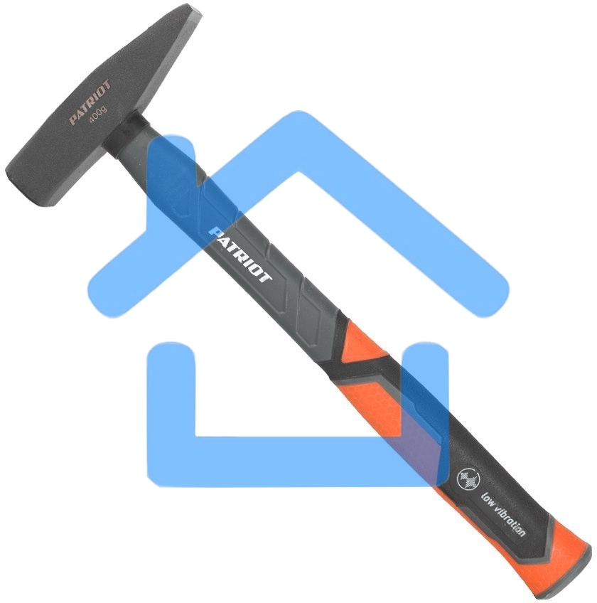 Молоток слесарный PATRIOT MHF-400 с фиберглассовой рукояткой, 400г