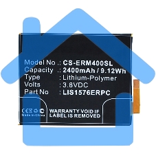 Аккумулятор CameronSino CS-ERM400SL LIS1576ERPC для Sony Xperia M4 Aqua E2303 3.8V / 2400mAh / 9.12Wh