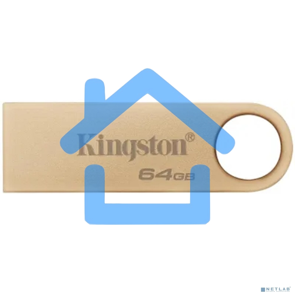 Флешка USB R/W Kingston 64Gb DataTraveler SE9 DTSE9G3/64Gb USB3.0 золотистый