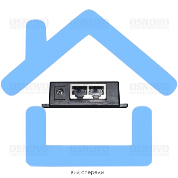Инжектор POE Osnovo Midspan-1/P1