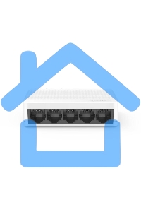 Коммутатор Tenda S105 5x100Mb неуправляемый
