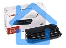 Картридж лазерный Canon Е-16 (1492A003) черный для FC-200/210/220/226/230/310/330/336/530 2000 стр.