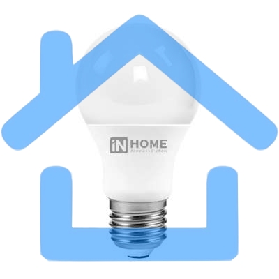 Лампа светодиодная LED-A60-VC 12Вт 230В E27 6500К 1080лм IN HOME 4690612020259