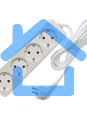 Удлинитель 4х1.5м с заземл. 10А IP20 2.2кВт Союз 481S-9401