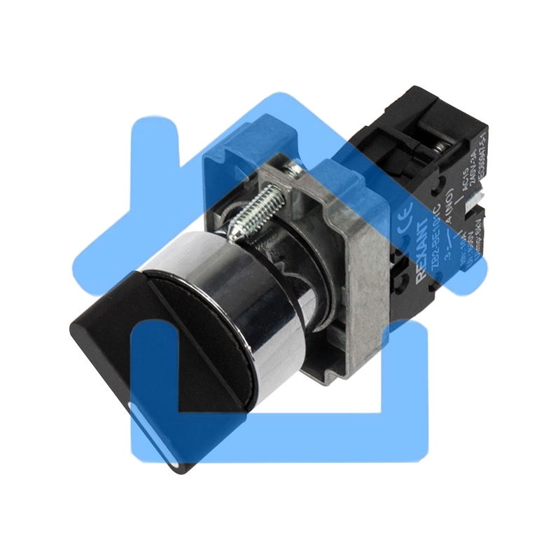 Переключатель BD21 2P короткая ручка NO Rexant