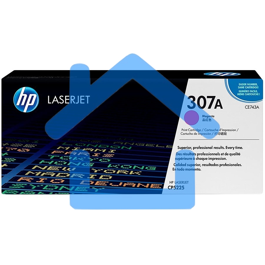 Картридж лазерный HP CE743A пурпурный Color LJ CP5225 (7300стр.)