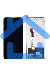 Дисплей для Xiaomi Redmi Note 8, Redmi Note 8 2021 (small size) черный
