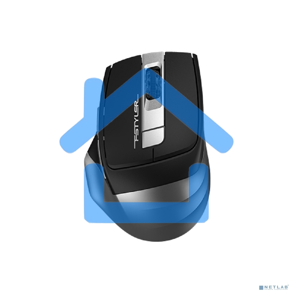 Мышь беспроводная A4Tech Fstyler FB35S серый/черный, 2000 dpi, радиоканал, Bluetooth, USB, кнопки - 5