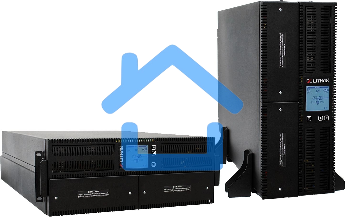 Источник бесперебойного питания Штиль STR1110SL 8000Вт/10000ВА/IEC320 С13х8/IEC320 С19х2
