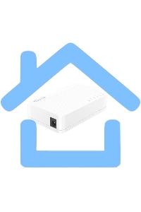 Коммутатор Tenda S105 5x100Mb неуправляемый