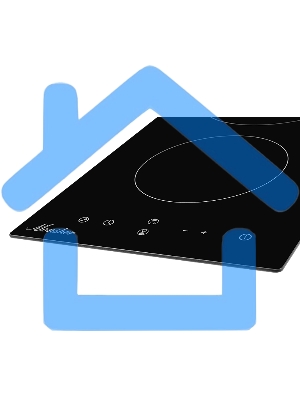 Домино Monsher Домино, Электрическая независимая варочная поверхность стеклокерамическая 