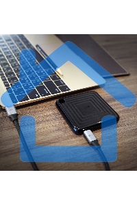 Твердотельный диск 1TB Silicon Power PC60, External, USB 3.2 Type-C R/W - 540/500 Mb/s черный