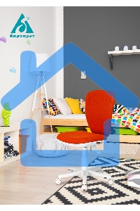 Кресло детское Бюрократ KD-W10/26-24 голубой 26-24 (пластик белый)