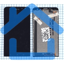 Дисплей для Asus ZenFone 2 Laser ZE600KL черный