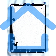 Модуль (матрица+тачскрин) для Apple iPad Air 4 10.9 2020 (A2324, A2072, A2316) черный