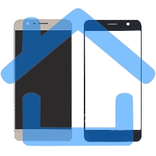 Защитное стекло для Huawei Honor 8 золотистый