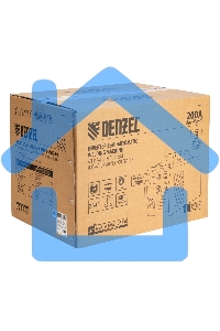 Аппарат инвертор. полуавтомат. cварки Denzel IMIG-200SP Pulse, 200 А, ПВ 60%, катушка 5 кг