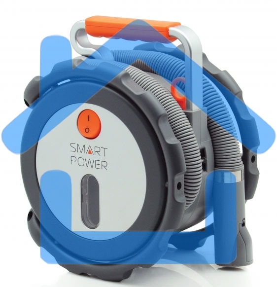 Пылесос автомобильный Berkut SVC-800 серый, 100 Вт, уборка сухая, пылесборник контейнер, 0.4 л