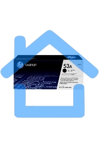 Картридж лазерный HP Q7553A черный для LaserJet P2015 3000 стр.